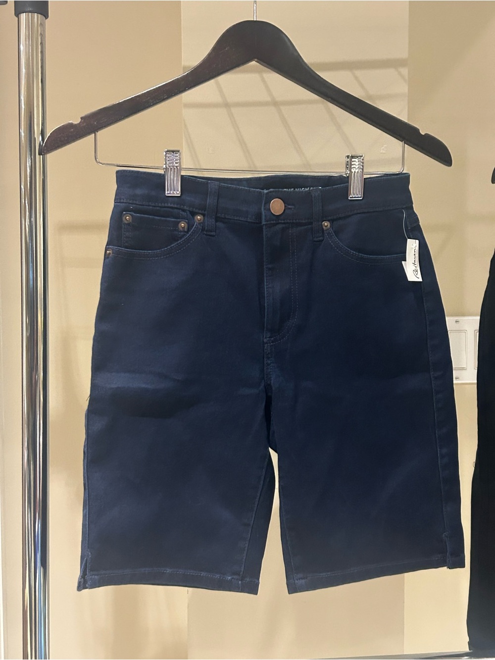 Reitmans Navy Blue Jean Shorts